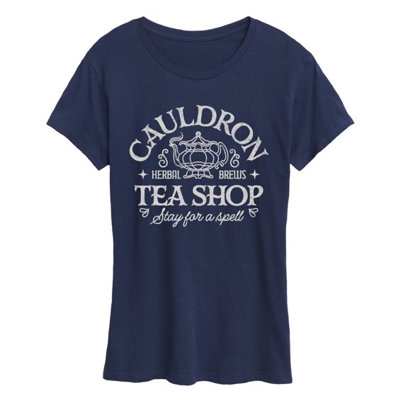Instant Message - Cauldron Tea Shop Short Sleeve Graphic T-Shirt