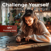 CRAFTHUB Guitar Wooden Puzzle for Adults - Wooden Jigsaw Puzzle for Ages 13+, Size: 10x11