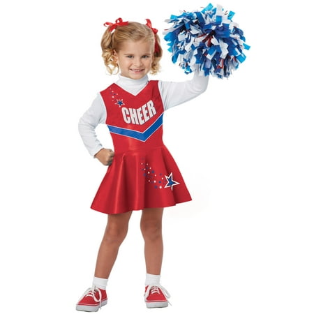 Classic Cheerleader Toddler Toddler Halloween Costume