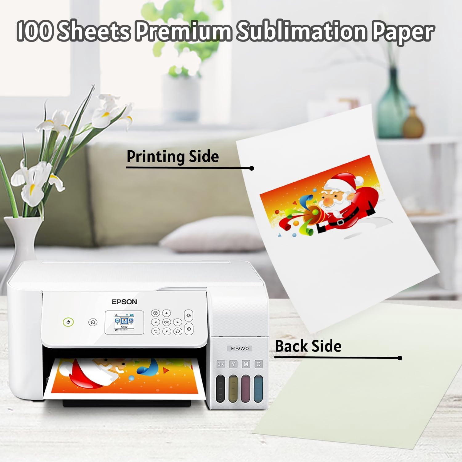 Sublimation Paper 11x17 Inch, 100 Sheets Sublimation Paper for Any Inkjet Printer with Sublimation Ink for T-shirts, Tumblers, Mugs & Other Sublimation Blanks (A3)