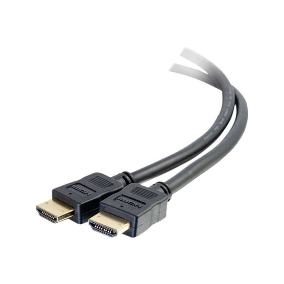 C2G 3 ft Ethernet 3ft HDMI Câble 4K - Certifié Premium - Haute Vitesse - 60Hz - Câble HDMI avec Ethernet - Mâle HDMI vers Mâle HDMI - - Blindé - Noir - 4K support