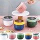 thumbnail image 1 of Tazas de sopa para microondas de 600 ml/800 ml con tapa, aptas para microondas, para fideos ramen, sopas y bebidas. Incluye tenedor-cuchara plegable., 1 of 7