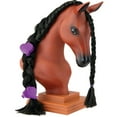 thumbnail image 5 of Breyer Horses Mane Beauty Horse Styling Head, Blaze Black Extra-Long Silky No Tangle Mane, 5 of 9