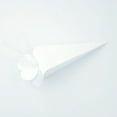 thumbnail image 3 of CAROOTU 50pcs Cones Favour Gift Box Long Triangles Shape Sweet Candy Box for Wedding Birthday Party, 3 of 7