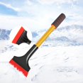 thumbnail image 2 of Scraper Windshield inging Ice Breaker Portable Winter Snow Remover Frost Snow Brush Shovel Bus Roof Cold Weather Vehicles SUV, 2 of 8