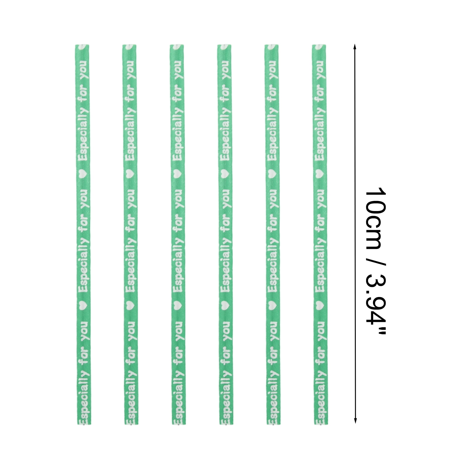 Unique Bargains Decorative Twist Ties for Gift Wrap and Crafts 700 Pcs Green