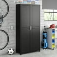 thumbnail image 2 of Callahan 36" Utility Storage Cabinet, Black, 2 of 9