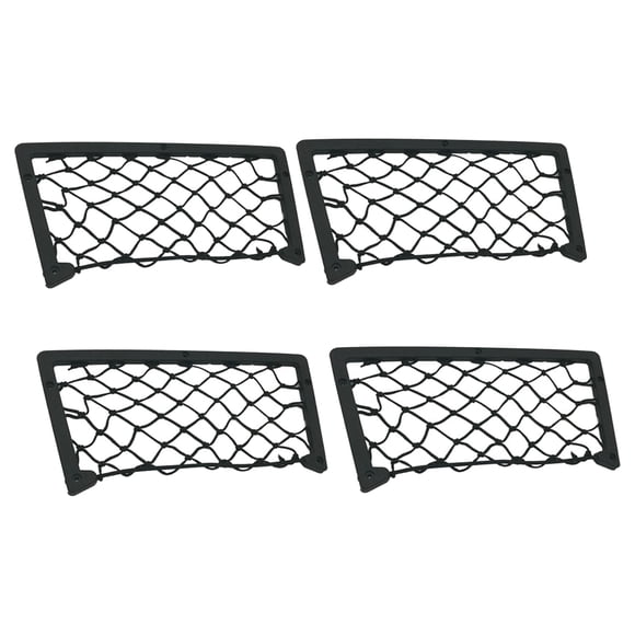 Sacs de Rangement Grande Capacité pour Coffre de Voiture, Cargo, Camping-Cars, Organisateurs, Racks à Vis, Pochettes en Maille, Automobile 4 Pcs