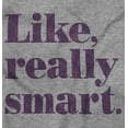 thumbnail image 2 of Like Really Smart Donald Trump Quote Zip Hoodie Sweatshirt Women Brisco Brands M, 2 of 6