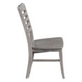 thumbnail image 6 of International Concepts Cosmo Dining Chair in Gray Taupe (Set of 2), 6 of 7