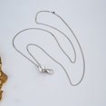 thumbnail image 3 of Alloy Zippers Necklace Adjustable Length Clavicle Chain Personalized Neckchain, 3 of 9