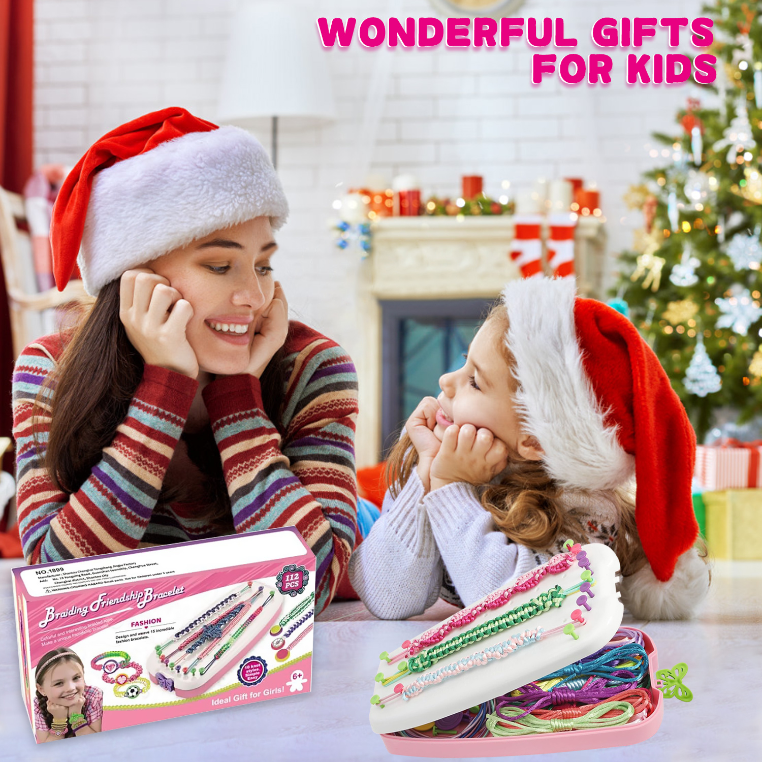 Rirool Friendship Bracelet Making Kit for Girls Ages 8-12 photo 7