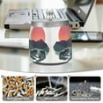 thumbnail image 6 of Yayeee Ashtray with Lid for Cigarette Smokeless Stainless Steel Home Ash Holder, Abstract Elephant, 6 of 7