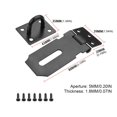 thumbnail image 4 of Cerradura de Puerta Seguridad Bsvklp con Cerrojo y Cerrojo para Puerta Cajón de 3 Nch, 4 of 9