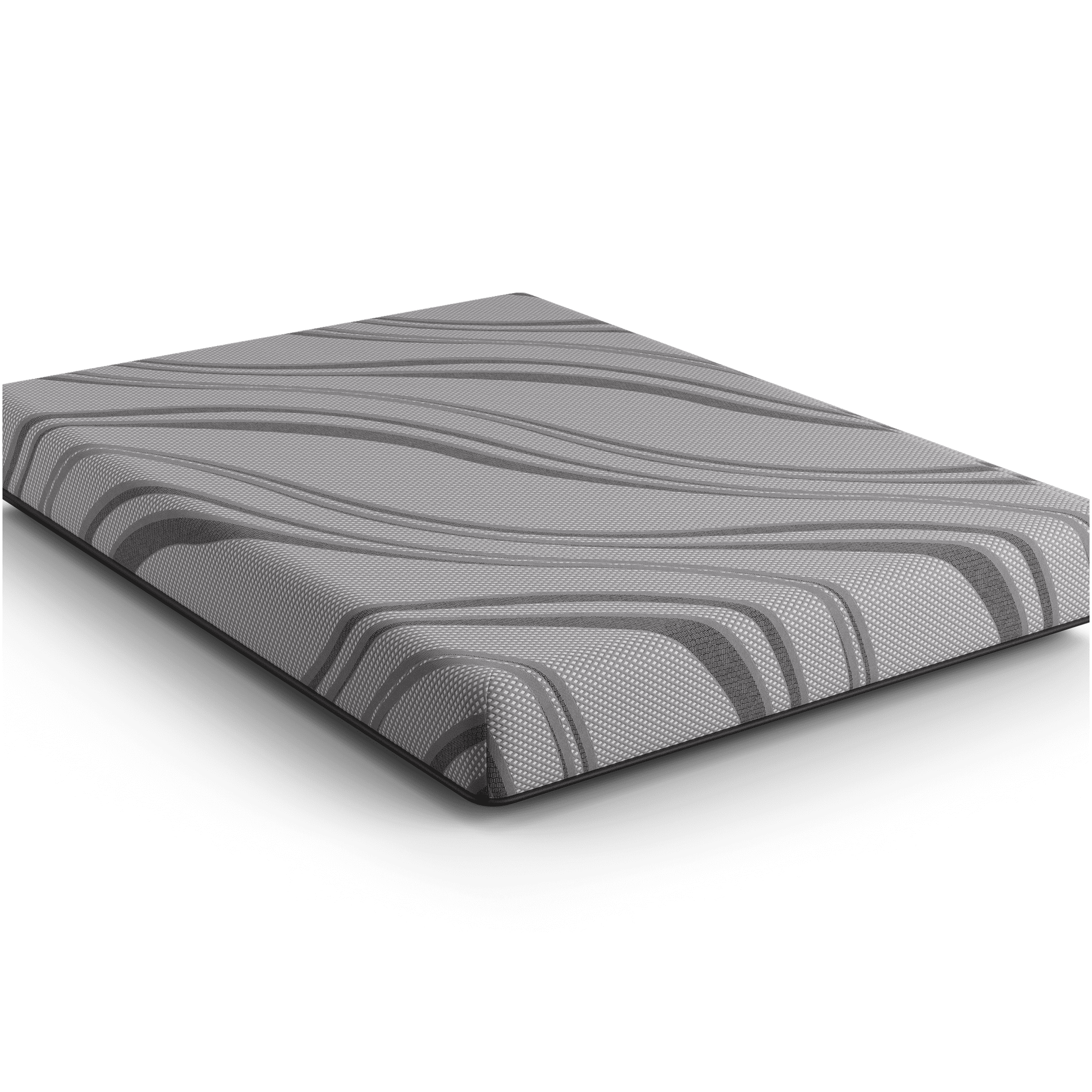 JERFIT 8" California King Mattress, Firm Gel Memory Foam, Cooling Orthopedic Support, CertiPUR-US GREENGUARD Gold Certified, Gray