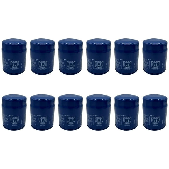 Honda Genuine OEM Authentic Oil Filters 15400-PLM-A02 12 Pack