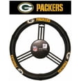 thumbnail image 1 of Green Bay Packers Leather Steering Wheel Cover, 1 of 3