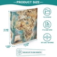 thumbnail image 5 of Sailing Ship Boat Map Mermaid 3 Ring Binders 1.5 inch Hardcover File Folders with Interior Pockets A4 Size Organizer for School Office Hospital Set of 2, 5 of 8