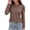 Coffee——Fall Savings, variant on Long Sleeve Shirts for Women Puff Sleeve Tops Pullover Sweaters Fall Fashion Elegant Dressy Blouse Navy XL