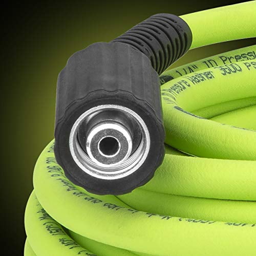 Flexzilla HFZPW36450M E 3600 PSI 50 Pressure Washer Hose 1 4 in. x 50 ft ZillaGreen