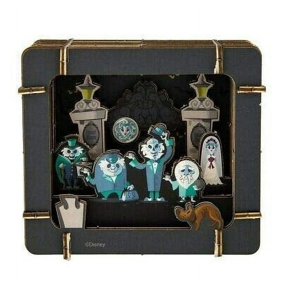 Disney Haunted Mansion 14-Piece Diorama Model Building Kit