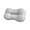 Gray, variant on HWRETIE Office Nap Pillow Memory Foam Lumbar Support Cushion Washable Cover Ergonomic Chair Pad for Back Stomach Sleepers