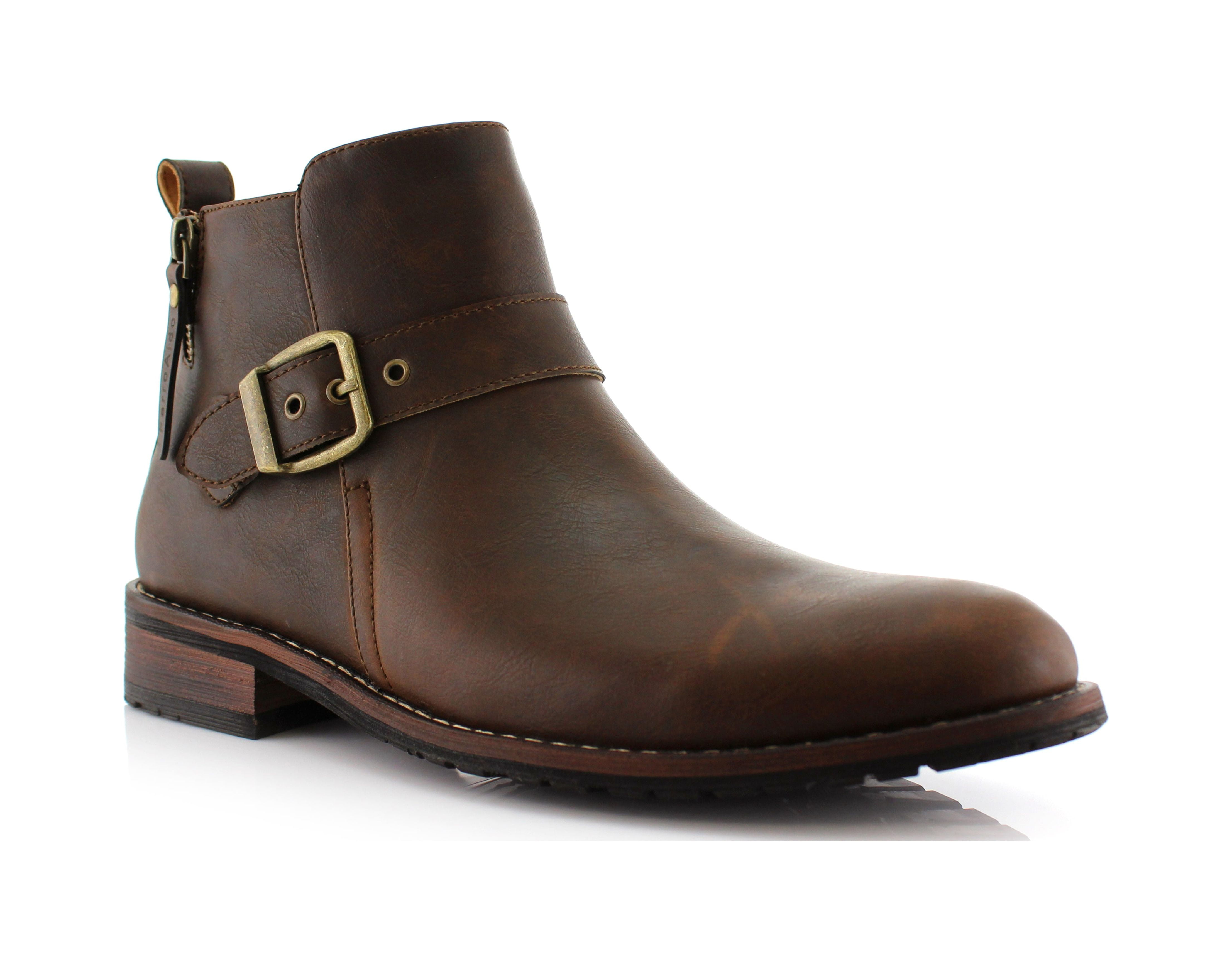 Aldo mens leather boots best sale