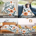 thumbnail image 2 of Yayeee Throw Blanket for Couch Soft Warm 50" x 60" Sofa Chair Bed Decoration, Flowers Pattern, 2 of 7
