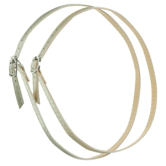 ROSENICE Extender Anti-drop Shoelaces Detachable Shoelaces Miss 60x0.75cm Golden