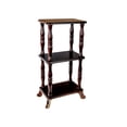 thumbnail image 1 of 3 Tier Wooden Rectangular Shelf, 1 of 1