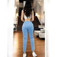 thumbnail image 3 of Set De Dos Pants De Mujer Pantalones Unitalla Anchos Casual O Elgante Pans Stretch, 3 of 5
