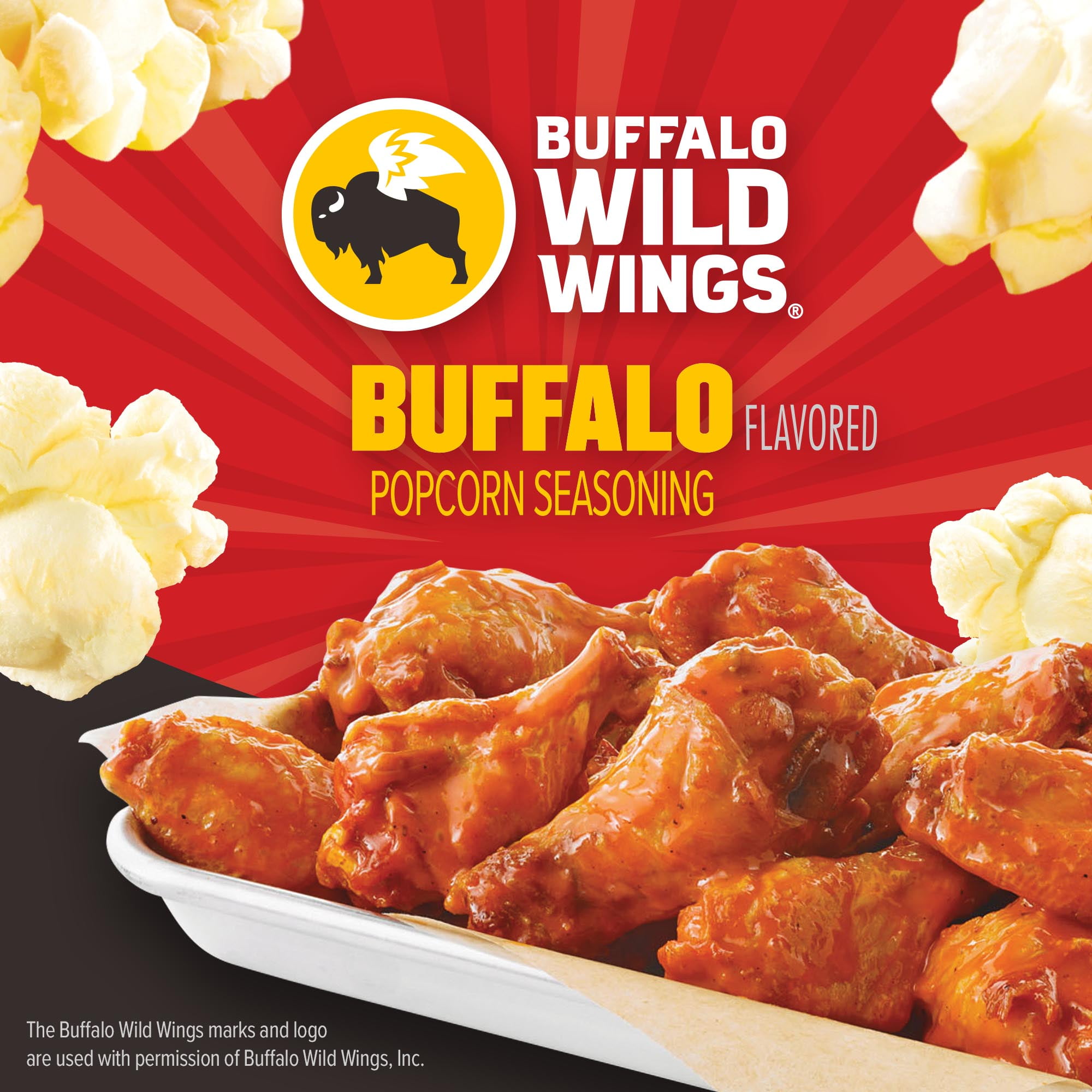 Orville Redenbacher's Buffalo Wild Wings Buffalo Sauce Flavored Popcorn Seasoning, 2.5 oz.