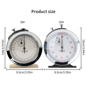 CEORPER Mechanical Stopwatch Metal Timer Mechanical Stop Clock for Classroom Teaching