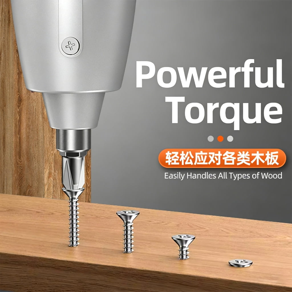 Electric Screwdriver 3.5Nm Power Ergonomic Handle for Appliance Maintenance