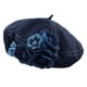 thumbnail image 2 of Gorro de para mujer, sombrero de pintor, decoración para la cabeza, regalo elegante, sombrero de tela vaquera, sombrero de disfraz para año, 2 of 9
