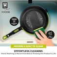 thumbnail image 5 of BRA COOKWARE Foodie Dual Frying Pan | 10.2 inches Double Skillet for Spanish Omelets & Frittatas | Toxic Free Triple Nonstick Coating | Full Induction Reversible Skillet | Cast Aluminum Flip Pan, 5 of 8