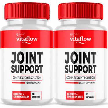 Vitaflow Joint Support Pill Advanced Mobility Support Supplement 120 Capsules