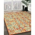thumbnail image 2 of Ahgly Company Indoor Rectangle Contemporary Orange Southwestern Area Rugs, 8' x 12', 2 of 6