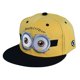thumbnail image 2 of Gorra de béisbol con bordado de ojos grandes para niños y adultos, sombrero de béisbol con diseño de Anime, estilo Hip Hop, amarillo, para verano Fivean unisex, 2 of 2