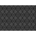 thumbnail image 1 of Ahgly Company Machine Washable Indoor Rectangle Transitional Carbon Gray Area Rugs, 2' x 3', 1 of 7