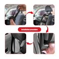 thumbnail image 4 of Bolsa de almacenamiento para asiento de coche, organizador lateral de asiento con múltiples bolsillos, bolsillo de red de malla de almacenamiento multifuncional para coche, puede contener te, 4 of 5