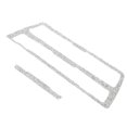 thumbnail image 3 of Crystal Center Control Cover Trim, Colorfast Strong Viscosity Reflective Wear Resistant Bling CD Control Console Panel Trim  For Car ANGGREK Bling Crystal Console Panel Trim, 3 of 8