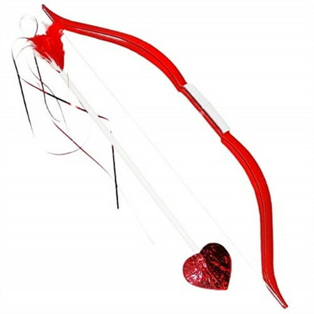PMU Cupid Bow and Arrow Accessory (1/pkg) Pkg/1 Archery Costume Set, Cupid Costume for Parties, Perfect Valentines Gift