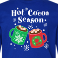 thumbnail image 4 of Inktastic Hot Cocoa Season Long Sleeve Youth T-Shirt, 4 of 5