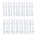 thumbnail image 4 of White Christmas Decorations for Tree Christmas Decorations Christmas Tree Fence White Fence Plastic Fence Splicing Guardrail Christmas Tree Decorations White, 4 of 8