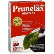 Prunelax Ciruelax Dietary Supplement Minitabs - 60 ct, Pack of 6