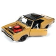 thumbnail image 2 of 1969/5 Dodge Coronet Six Pack "Super Bee" Hardtop Butterscotch Orange with Black Hood "Class of 1969" Special Limited Edition to 300 pieces Worldwide 1/18 Diecast Model Car by Autoworld, 2 of 4