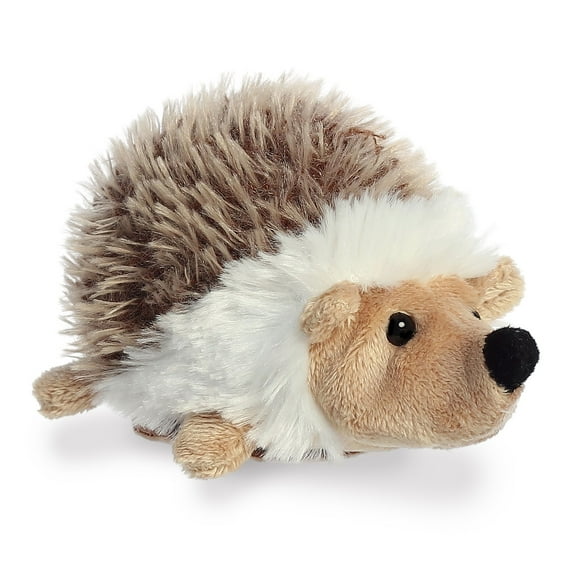 Aurora 33590 5 in. Adorable Shoulderkins Hazel Hedgie On-The-Go Fun Interactive Play Stuffed Animal Toy, Brown