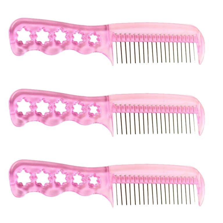 3 Pieces Doll Hair Brush Kit Wig Brushes Wire Doll Hair Care