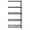 Black, variant on Quantum Storage AD54-2436C-5 Wire 5 Shelf Add-On Kit Chrome - 24 x 30 x 54 in.